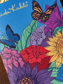 Frida Kahlo X SHEIN مجموعة كتب خطوط السيارات - ثلاثة كتب - frida - مشاهدة 7