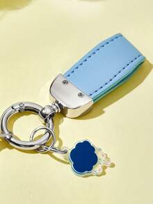 SHEIN X Care Bears Love Bear PVC Key Cover - Blue - View 5