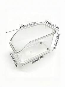 Multifunctional Large‑Opening Storage Box With Wheels, Combined Household Kitchen Organizer For Condiment Jars, Spice Bottles & Seasoning Sub‑Packing - Multicolor - View 10