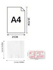 Saputangan dan Kertas Tisu dari Serat Kayu Alami, dengan Motif Kucing Fu / Kelinci Cantik. Cocok untuk Pembersihan Sehari-hari, Digunakan di Dapur, Kamar Mandi, Rumah dan Perlengkapan Rumah Tangga. - MultiWarna - View 7