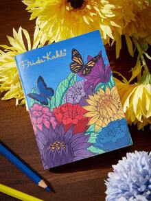 Frida Kahlo X SHEIN مجموعة كتب خطوط السيارات - ثلاثة كتب - frida - مشاهدة 4