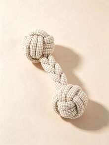 PETSIN Pet Hemp Rope Woven Pet Rope Knot Toy; Durable Chew Toy For Teething And Cleaning Teeth; Tug-Of-War Rope For Small And Medium-Sized Dogs And; Indoor And Outdoor Boredom-Relieving Chewing And Training Dog Toy. - Multicolor - View 29