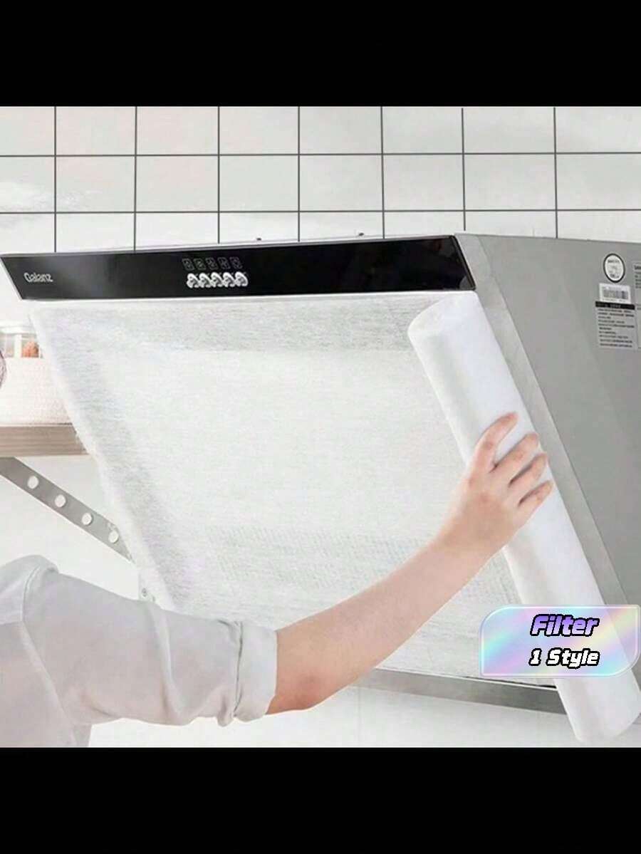 Set Of White Kitchen Exhaust Filters, Grease-Resistant Oven Fans, And Grease-Resistant Kitchen Stickers,Roll Extension And A Very Long 1000 Cm/Roll Version For All Sizes Of Fans, Clean For Eid Al-Adha - multicolor - View 1