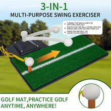 Golf Swing Trainer, Golf Hitting Mat, Chipping Practice Aid, Swing Detection Tool, Portable Personal Practice Ground For Indoor & Outdoor, Ideal Golf Equipment To Improve Swing, Accuracy & Performance - A - View 8