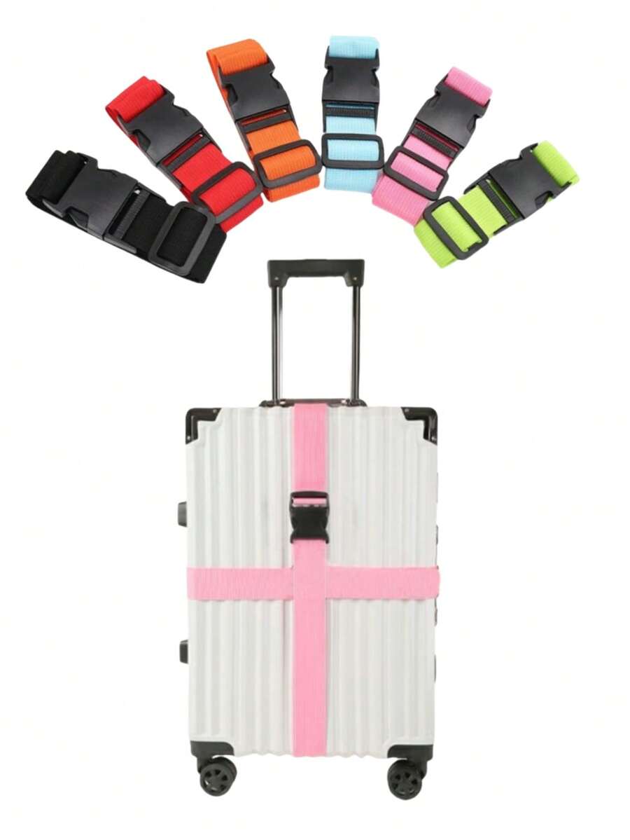 Found Favorite These Are Useful For Securing Suitcases During Shipping, As Well As Explosion-Proof Straps For Binding Luggage. - Baby Pink - View 1