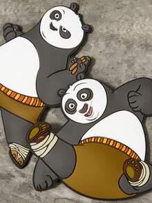 SHEIN Kung Fu Panda 5 Creative Fridge Stickers For Fridge Decorations, Suitable For Kitchen And Office Whiteboards - Kung Fu Panda - View 4