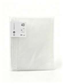 1pc A4 Size Transparent Sleeve Document Organizer With Large Capacity For Papers And Suitable For Students Or Office Use, Package Will Be Randomly Sent,Back To School Essentials,Creative Gift For Thanksgiving, Christmas, Birthday Halloween Decoration - White - View 18