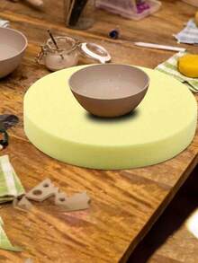 Ceramic Round Sponge Pad, Absorbent Cleaning DIY Ceramic Slab, Quick Prototyping Support For Ceramic Tools - Multicolor - View 9