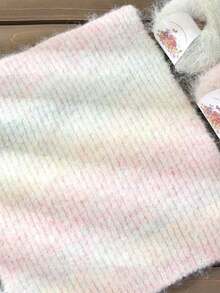 Silk Mohair Craft Yarn Fine Weight Colorful For Hand Knitting Fashion Accessories DIY Projects - multicolor - View 12