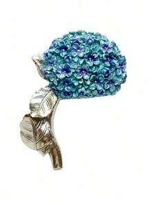 Cirelle 1Pc Resin Floral Light Switch Plate Cover, 3D Embossed Hand‑Painted Flower Socket Wall Sticker, Decorative Anti‑Dirt Switch Frame Border For Wall Outlet, Hydrangea Rose Calla Lily Ornament, Wall Decoration For Room Vanity Entryway Home Decor - multicolor - View 17