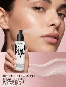MAC Fix+ Original Setting Spray 100 Ml – Setting Spray, Hydrating, For Makeup Enthusiasts, Original, Alcohol-Free, Suitable For Makeup Routine - Clear - View 4