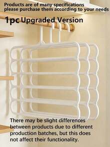 1-10件 5層塑料衣櫥收納整理架，多尺寸掛式圍巾與長褲架，省空間衣物掛架，適用衣櫥、臥室衣物整理，喬遷禮物，節日居家收納，衣櫥分類與家居整理用品 - 彩色 - 查看 14