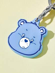 SHEIN X Care Bears Love Bear PVC Key Cover - Blue - View 4