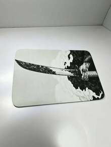 1pc Gaming Mouse Pad, Elongated, Suitable For Laptop Keyboards, Non Slip Rubber Base, Sewn Edge Design, Suitable For Home Office Computer Keyboards And Laptops. - multicolor - View 6