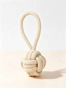PETSIN Pet Hemp Rope Woven Pet Rope Knot Toy; Durable Chew Toy For Teething And Cleaning Teeth; Tug-Of-War Rope For Small And Medium-Sized Dogs And; Indoor And Outdoor Boredom-Relieving Chewing And Training Dog Toy. - Multicolor - View 26