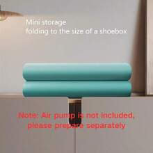 1 Inflatable Swimming Pool, Thick Pvc Material, Portable And Foldable For Easy Storage, Suitable For Indoor And Outdoor Use, Parties, Balconies, Summer Gatherings, And Family Water Play - Green and Orange Color Scheme - View 6