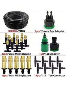 Drip Irrigation System, Drip Irrigation Kit, Automatic Garden Watering System, Suitable For Greenhouse, Yard, Lawn, And Plants - Multicolor - View 20