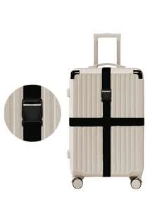 Found Favorite Available In Packs Of 1/2/4 Pieces: A Functional Adjustable Travel Suitcase Strap With Colored Strapsmaking It Convenient To Store And Carry. - Multicolor - View 5