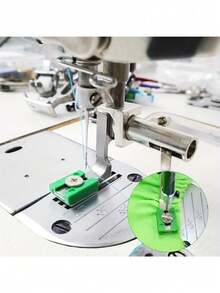 P95o Industrial Sewing Machine Adjustable Crease Presser Foot With Ergonomic Handle, Compatible With Lock Seam And Crease. Universal Sewing Accessories, Durable Construction - multicolor - View 9