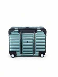 Haus Hana Earphone Case And Phone Holder Two In One Storage Box, Luggage Designed Headphone Storage Box, Luggage Shaped Design, Handle Pull Open To Reach Phone Holder, Apple Headphone Protective Cover, Headphone Protective Bracket. - Multicolor - View 14