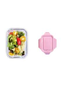 1-Pack Glass Food Storage Containers, Meal Prep, Airtight Lunch Box With Leak-Proof Locking Lid, Microwave, Oven, Freezer And Dishwasher - Multicolor - View 11