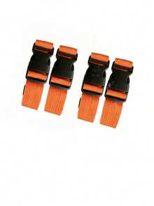 Found Favorite 1PC/2PCS Simple And Fashionable Multi-Functional Adjustable Suitcase Colorful Security Straps Zigzag Vibrant Luggage Straps Non-Locking Luggage Straps - Multicolor - View 22