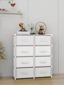 Portable Closet; Closet Organizer, Multi-Functional Storage Unit, Small To Medium Size, Cube With Drawer, Dust-Proof Wardrobe, Storage Rack, Shoe Rack, Shoe Cabinet, Freestanding Display, Easy Assembly, Floor-Standing Storage Rack, Book Storage - Multicolor - View 4
