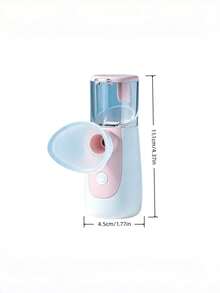 Teckwe 1Set Rechargeable Mini Cool Mist Humider 150mAh ABS Compact Portable Aroma Diffuser Quiet Fine Sprayer For Home Bedroom Office Car Travel Outdoor Daily Birthday Holiday Hot Practical Decor Gift. - multicolor - View 8
