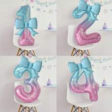 Ins‑Style Foil Balloons, Ideal For Baby‑First‑Birthday Parties, Birthday Celebrations, Theme Gatherings And Many Other Occasions. Easily Create Sophisticated Party Backdrops With Fantastic Photo‑Ready Vibes. - Star number - View 8