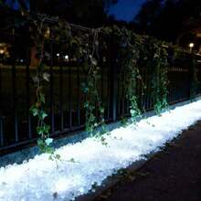Batu Bercahaya dalam Gelap, Batu Fluorescent Luar Ruangan Ini Cocok untuk Dekorasi Lanskap dan Dapat Digunakan sebagai Batu Dekoratif DIY untuk Taman, Halaman Belakang, dan Balkon. - Beraneka warna - View 3