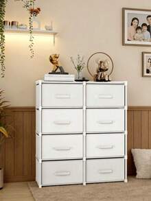 Portable Closet; Closet Organizer, Multi-Functional Storage Unit, Small To Medium Size, Cube With Drawer, Dust-Proof Wardrobe, Storage Rack, Shoe Rack, Shoe Cabinet, Freestanding Display, Easy Assembly, Floor-Standing Storage Rack, Book Storage - Multicolor - View 5