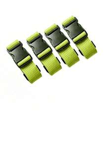 Found Favorite 1pc, 2pcs, 4pcs Luggage Straps, Suitcase Binding Straps, Heavy-Duty Cross Packing Straps For Travel Suitcases - Multicolor - View 18