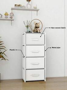 Portable Closet; Closet Organizer, Multi-Functional Storage Unit, Small To Medium Size, Cube With Drawer, Dust-Proof Wardrobe, Storage Rack, Shoe Rack, Shoe Cabinet, Freestanding Display, Easy Assembly, Floor-Standing Storage Rack, Book Storage - Multicolor - View 2