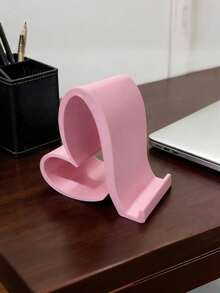 Heart-Shaped Mobile Phone Tablet Holder Universal Multi-Color Elegant Desktop Storage Rack, Suitable For Home Office Party Decoration, Ideal Desktop Ornament, Suitable For Digital Enthusiasts, School Season - heart shape - View 16