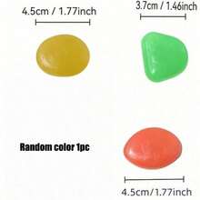Suitable For Garden Landscapes, Driveway Decorations, Aquarium Starry Sky Decorations And Romantic Fluorescent Stone Landscaping. After Absorbing Sunlight Or Light, It Can Glow At Night Without The Need For Electricity. - multicolor - View 9