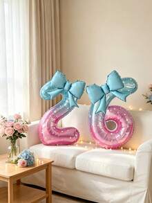Ins‑Style Foil Balloons, Ideal For Baby‑First‑Birthday Parties, Birthday Celebrations, Theme Gatherings And Many Other Occasions. Easily Create Sophisticated Party Backdrops With Fantastic Photo‑Ready Vibes. - Star number - View 5
