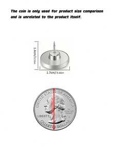 2/4/6/8/10/12pcs Jeans Replacement Buttons, Detachable Tower Buttons For Waist Size Adjustment, No Sew Silver Metal Button For Jeans Skirt Pants, Easy DIY Install Tool-Free, Sturdy Denim Button Fixing Kit - Style 7 - View 4