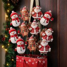 Cartoon Christmas Yard Signs, PVC Lawn Decor Garden Stake Ornaments, Outdoor Christmas Yard Insert Decorations For Holiday Backyard Patio Decor - snowman - View 5