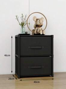 Portable Closet; Closet Organizer, Multi-Functional Storage Unit, Small To Medium Size, Cube With Drawer, Dust-Proof Wardrobe, Storage Rack, Shoe Rack, Shoe Cabinet, Freestanding Display, Easy Assembly, Floor-Standing Storage Rack, Book Storage - Multicolor - View 9