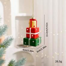 Liontin Bola Alien Santa Claus Dekorasi Natal, Hiasan Pemandangan Pohon Natal, Cocok untuk Berbagai Skenario, Hadiah Sempurna untuk Orang Tua, Pacar Laki-laki dan Perempuan - Beraneka warna - View 6