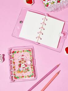 Strawberry Shortcake X SHEIN Strawberry Loose-Leaf Book - Strawberry Shortcake - View 1