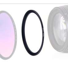 Teckwe Lens Filter Adapter Rings Allows You To Fit Larger Size Lens Filters On A Lens With A Smaller Diameter 18 Pieces Filter Ring Adapter Set, Camera Lens Filter Metal Stepping Rings Kit (Includes 9pcs Step Up Ring Set + 9pcs Step Down Ring Set) Black - View 11