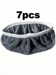 Super Absorbent Reusable Mop Pad, Polyester Fiber Cleaning Cloth, Suitable For Cleaning Dry And Wet Floors, Easy To Replace Mop Pad, Household Cleaning, Dry And Wet Wiping | Connecting Pad | Cleaning Cloth, Floor Cleaning Mop(Stretchable Version) - Multicolor - View 24