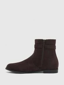 CUCCOO BIZCHIC Women's Brown Commuter Fashion Boots Fall Boots - Brown - View 11