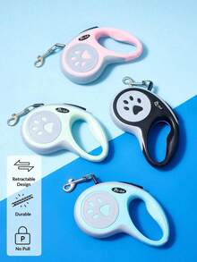 Zazumi 3m/5m Retractable Pet Leash, Suitable For Small And Medium-Sized Dog Breeds.Two Styles Will Be Sent Randomly - Multicolor - View 1