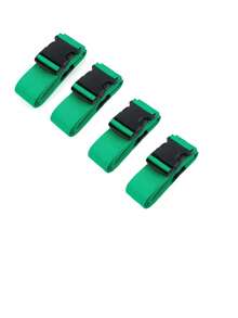 Found Favorite 1pc, 2pcs, 4pcs Luggage Straps, Suitcase Binding Straps, Heavy-Duty Cross Packing Straps For Travel Suitcases - Multicolor - View 11