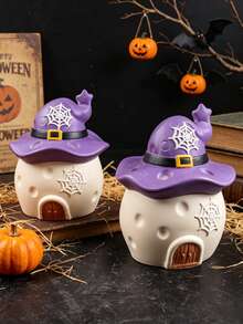 1Pc Wizard Hat Silicone Candle Mold, DIY Candle Making Mould, Halloween Christmas Desktop Ornament, Craft Mold For Home Decor. - hat - View 6