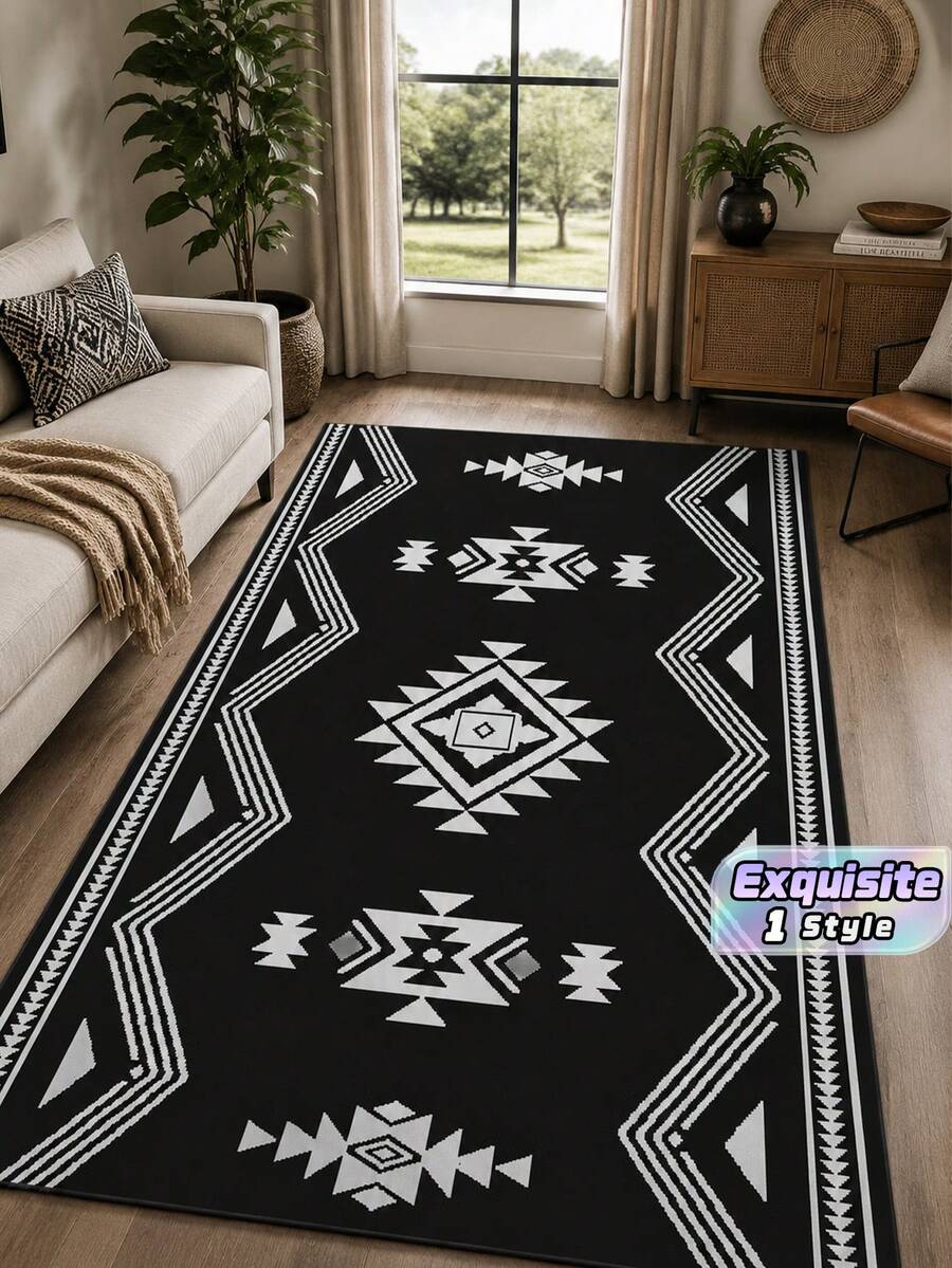 5ft X 8ft Waterproof Outdoor Rug, Reversible Plastic Straw Indoor Outdoor Patio Carpet For RV, Porch, Deck, Backyard, Camper, Balcony, Picnic - multicolor - View 1