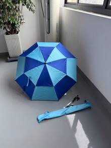 360° Adjustable Clip On Umbrella For Beach Chair, Portable Sun Shade With UV Protection, Outdoor Patio Camping Fishing Umbrella, Carry Bag Included - Multicolor - View 9