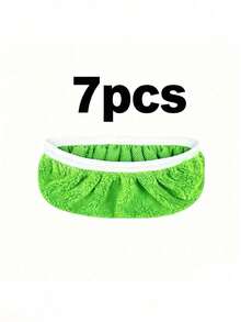 Super Absorbent Reusable Mop Pad, Polyester Fiber Cleaning Cloth, Suitable For Cleaning Dry And Wet Floors, Easy To Replace Mop Pad, Household Cleaning, Dry And Wet Wiping | Connecting Pad | Cleaning Cloth, Floor Cleaning Mop(Stretchable Version) - Multicolor - View 19